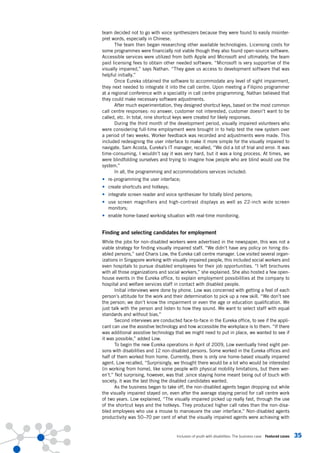 Inclusion of youth with disabilities. the business case | PDF
