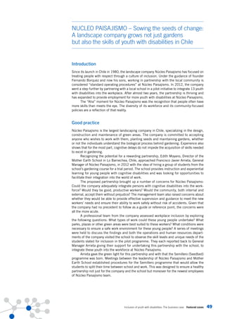 Inclusion of youth with disabilities. the business case | PDF