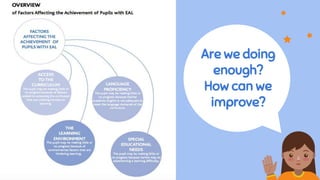 Are we doing
enough?
How can we
improve?
 