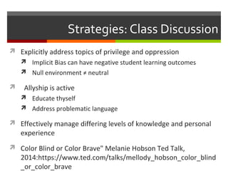 Inclusive Pedagogy and Strategies | PPT