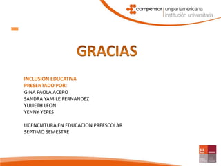Inclusion presentacion