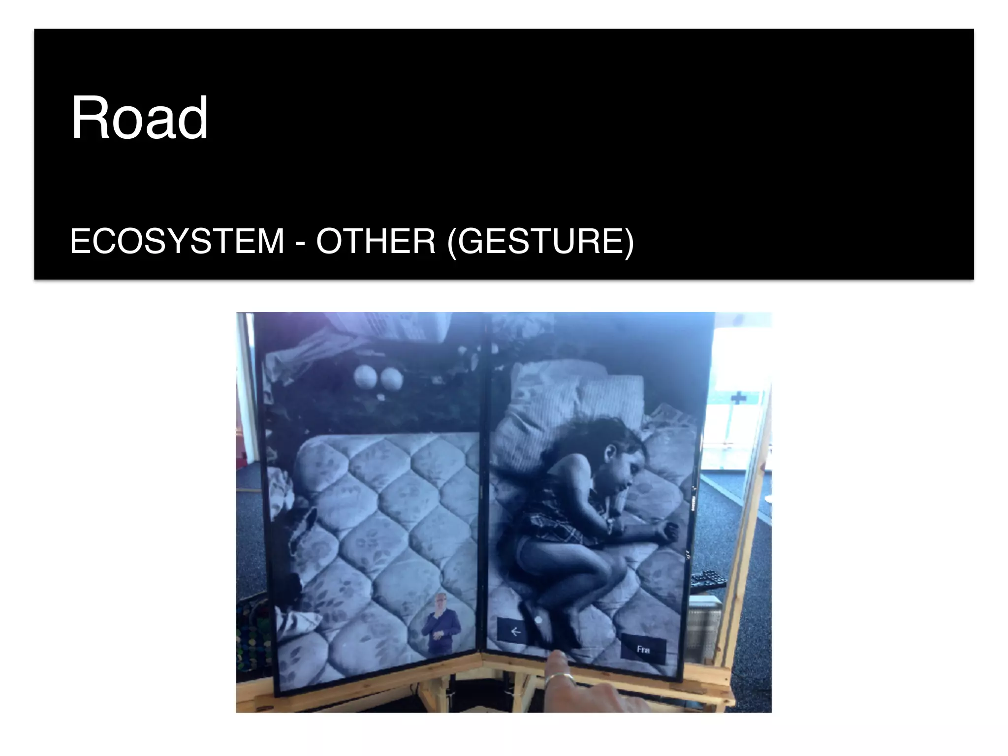 Road
ECOSYSTEM - OTHER (GESTURE)
 