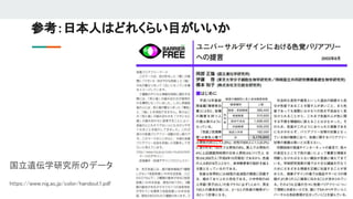 οձˤϤɤ줯餤Ŀ
zѧоΥǩ`
https://www.nig.ac.jp/color/handout1.pdf
 