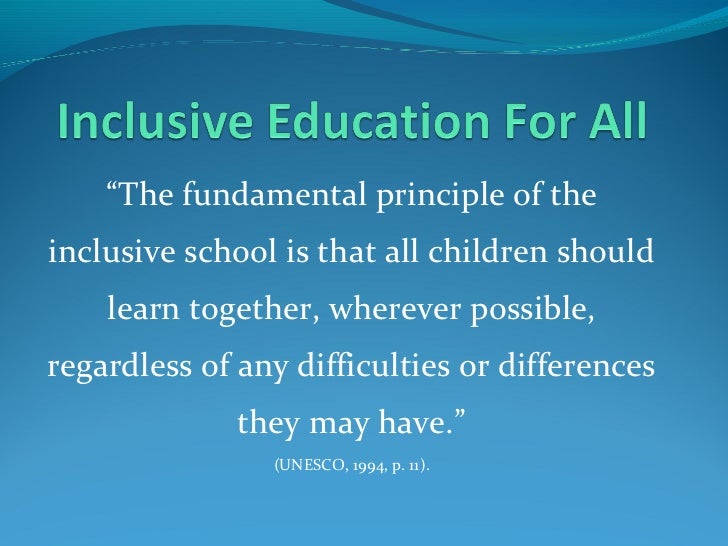 Inclusive Education The Ongoing Challenges Facing Educators In Queen