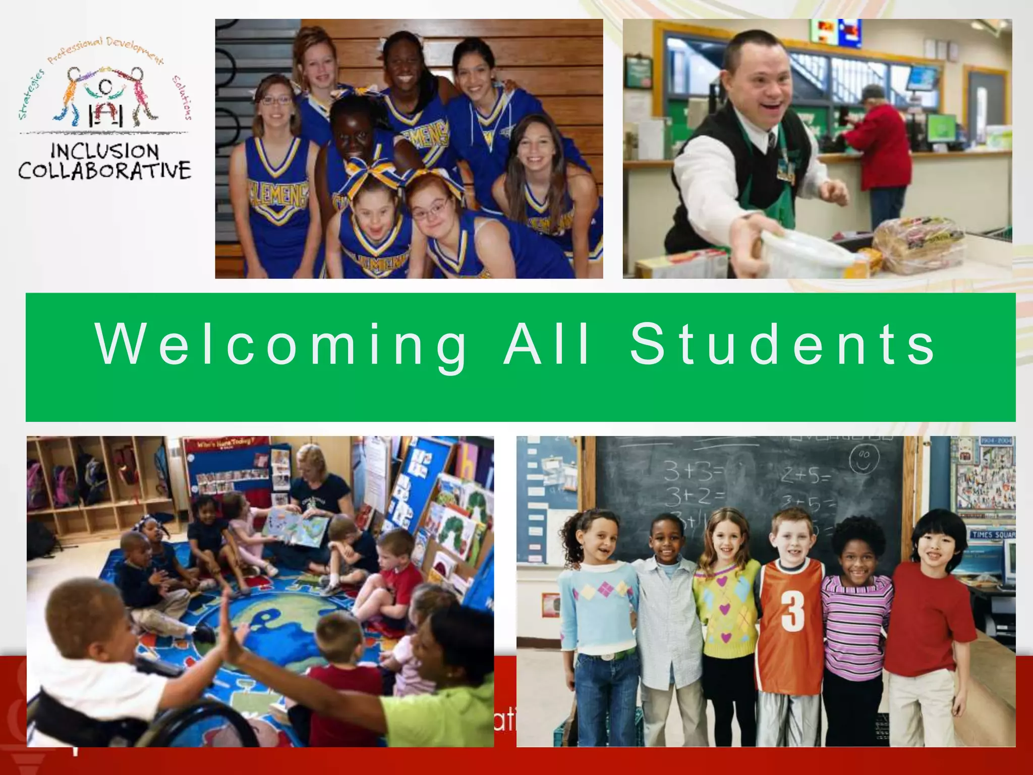W e l c o m i n g A l l S t u d e n t s
 
