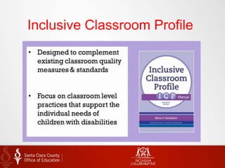 Inclusive Classroom Profile
 