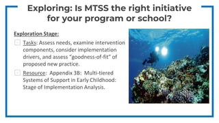 Multi-Tiered Systems of Support for Young Children: Driving Change in ...