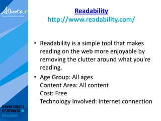 Effective Color Contrasthttp://www.lighthouse.org/accessibility/design/accessible-print-design/effective-color-contrastLearn how to customize the display of information for individuals with visual impairments. This website includes examples that illustrate how hue, lightness, and saturation impact visual perception.Age Group: All agesContent Area: All contentCost: FreeTechnology Involved: Internet connection