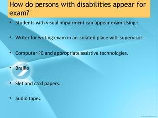 Inclusive education for persons with disabilities | PPT