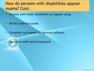 Inclusive education for persons with disabilities | PPT