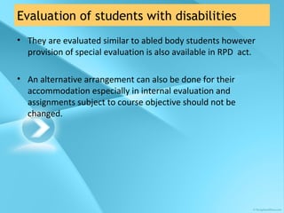 Inclusive education for persons with disabilities | PPT