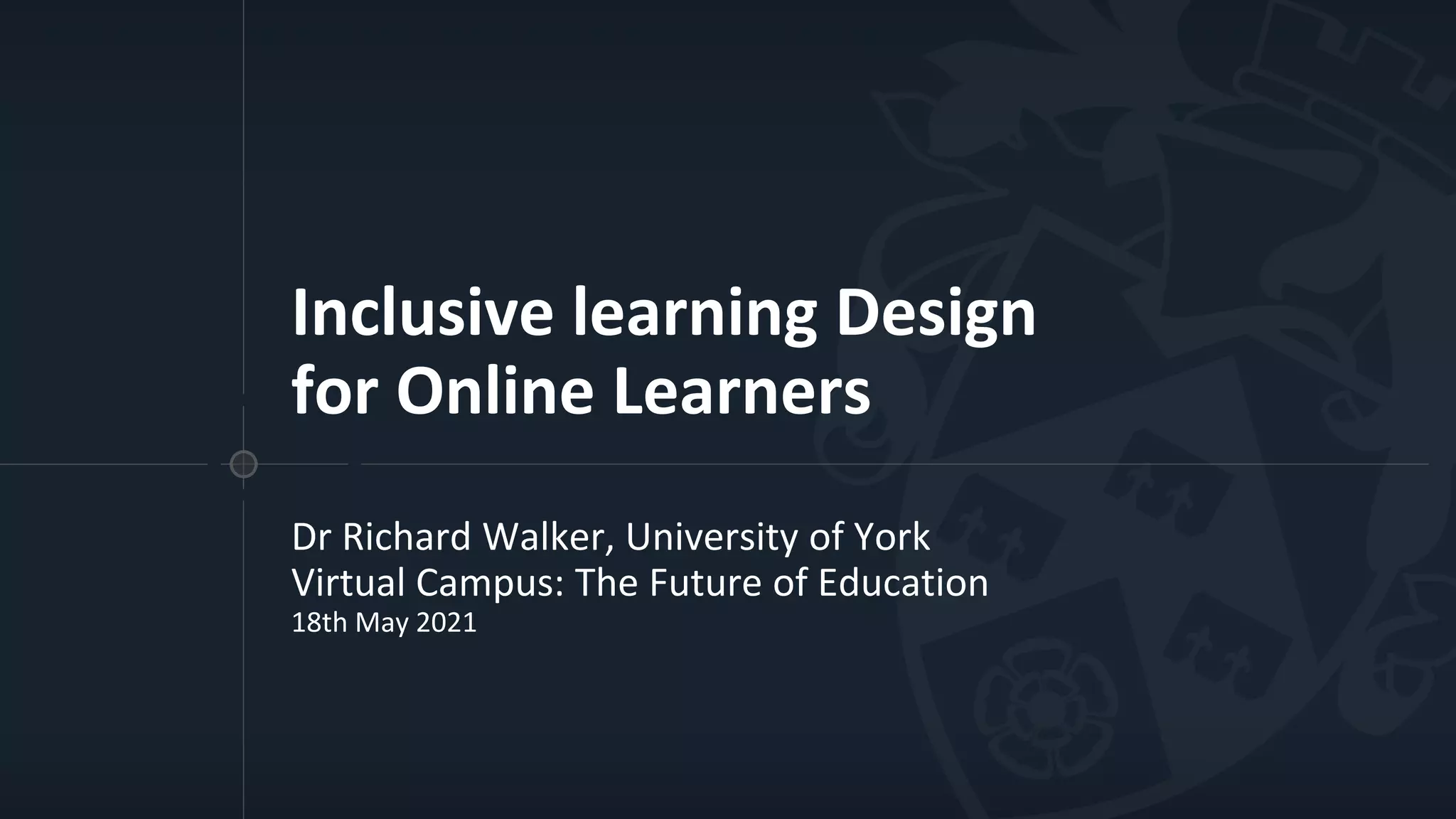 Inclusive learning design for Online Learners | PPTX