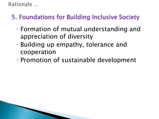 Inclusiveness all in one.pdf FRESHMAN STUDENT | PDF