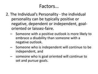 Inclusiveness Chapter three identification and differentiated services ...