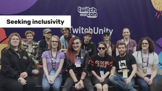 Seeking inclusivity
 