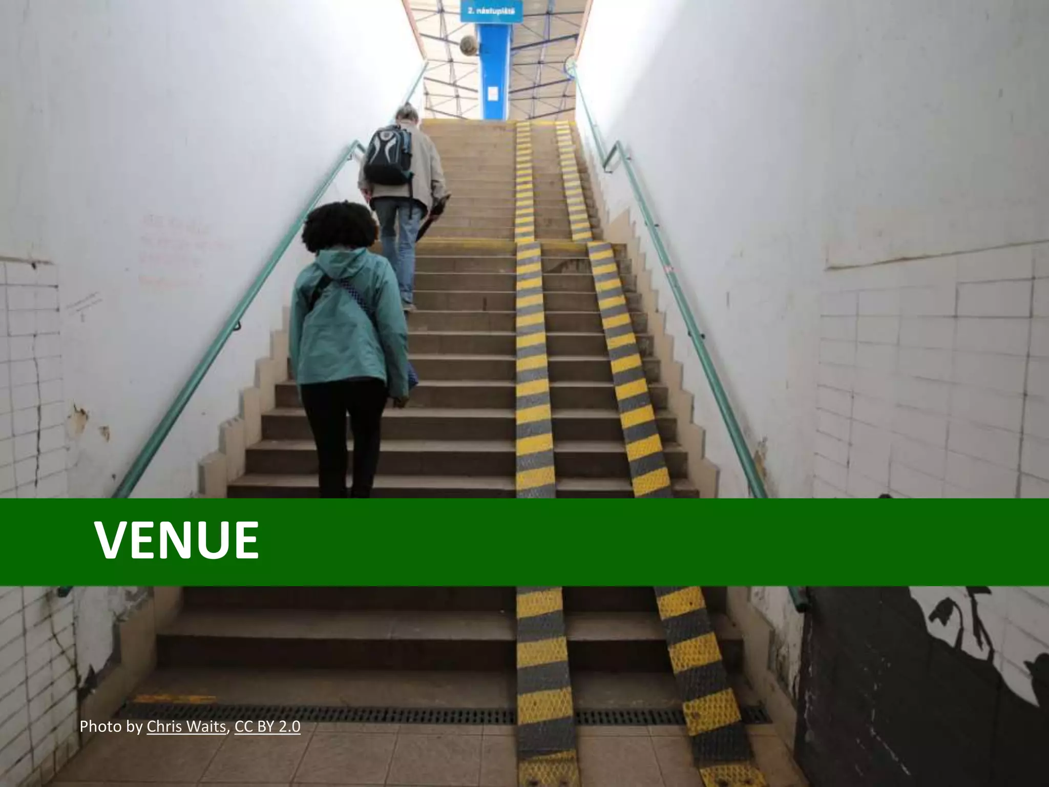 VENUE
Photo by Chris Waits, CC BY 2.0
 