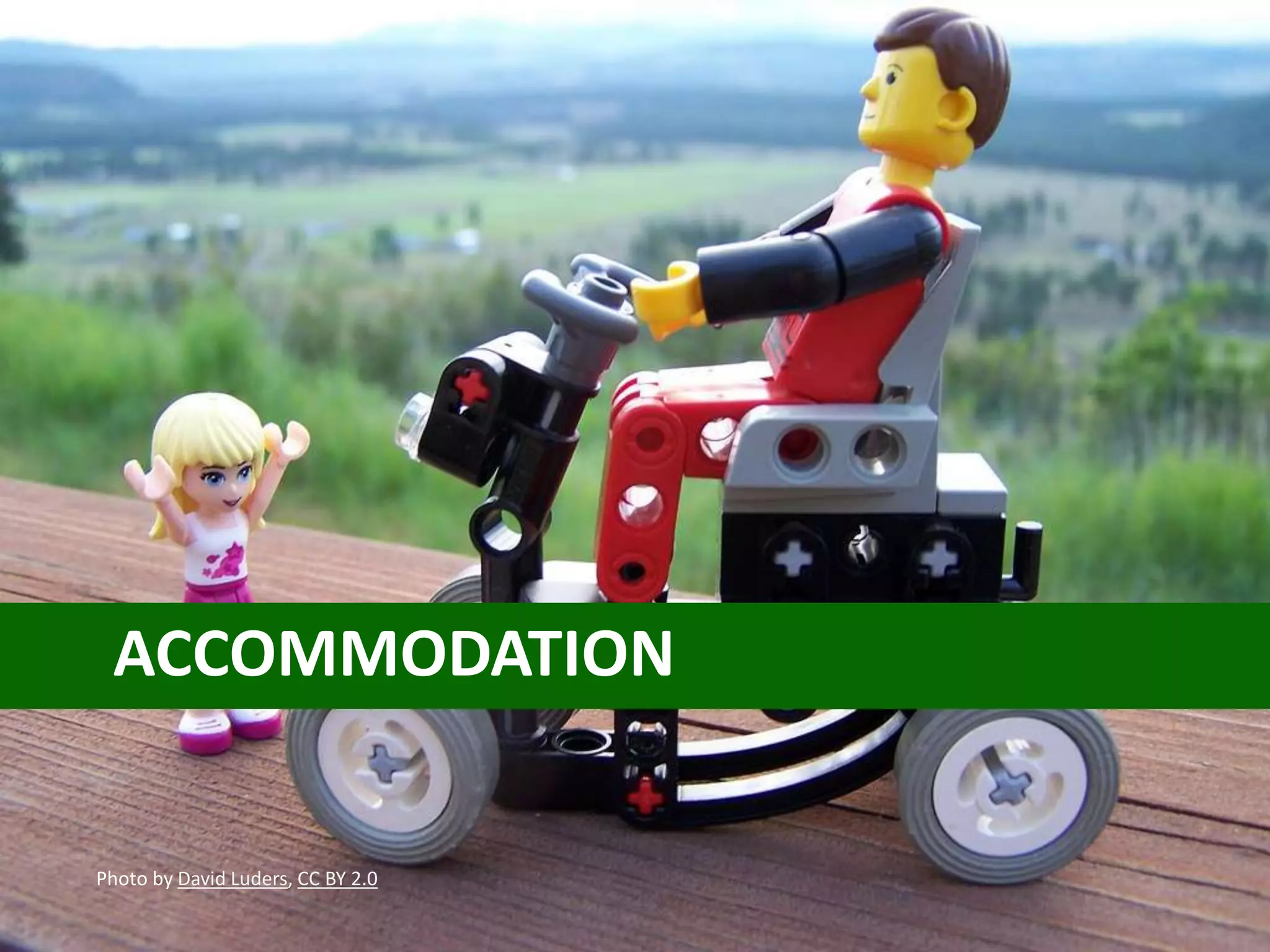 ACCOMMODATION
Photo by David Luders, CC BY 2.0
 