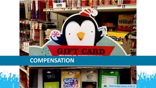 COMPENSATION
Photo by Mike Mozart, CC BY 2.0
 