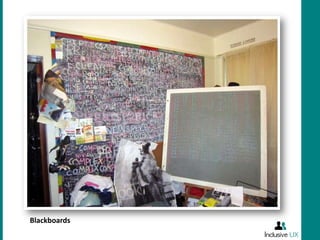 Blackboards
 