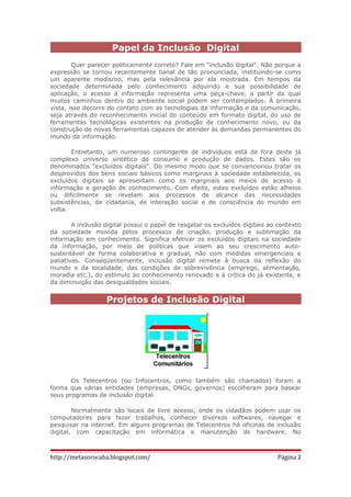 Inclusão Digital MetaSorocaba