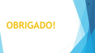 OBRIGADO!
CC
 