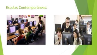 Escolas Contemporâneas:
 