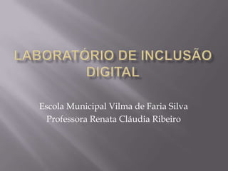 Livros de pesquisas;A Evolução Está AcontecendoQuadro de pincel;Impressoras variadas;Computador e scanner;Cota de Xerox ou de impressão;Projetor de imagens;Internet;