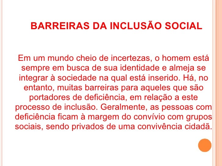 Pessoas com necessidades especiais no brasil Pessoas com necessidades especiais no brasil
