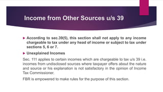 Income from other sources | PPTX