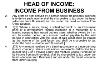 Income from sources other than salary | PPT