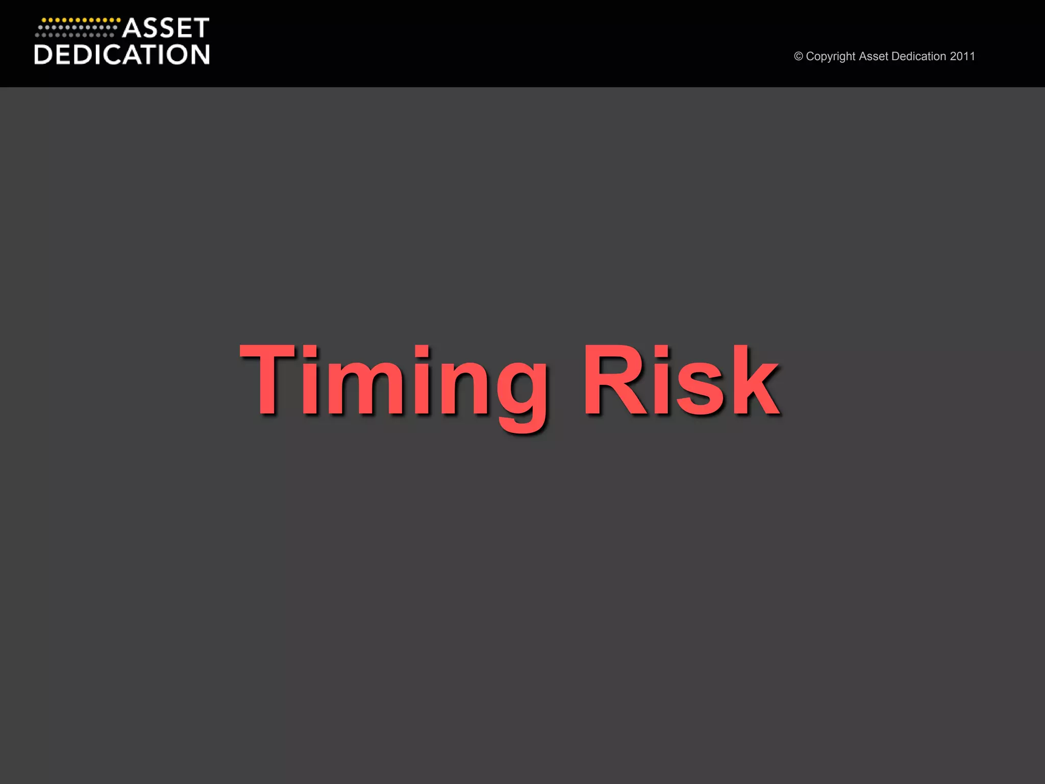 Timing Risk