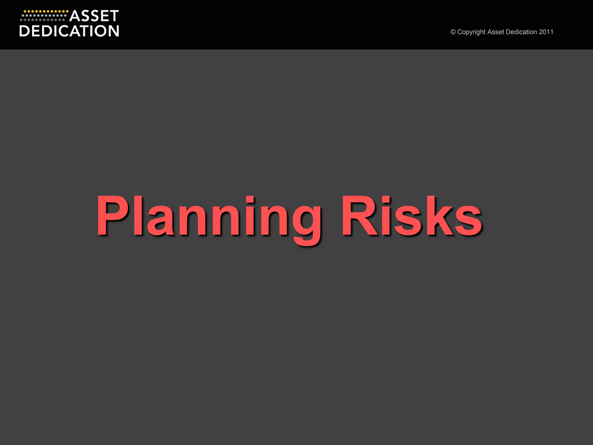 Planning Risks