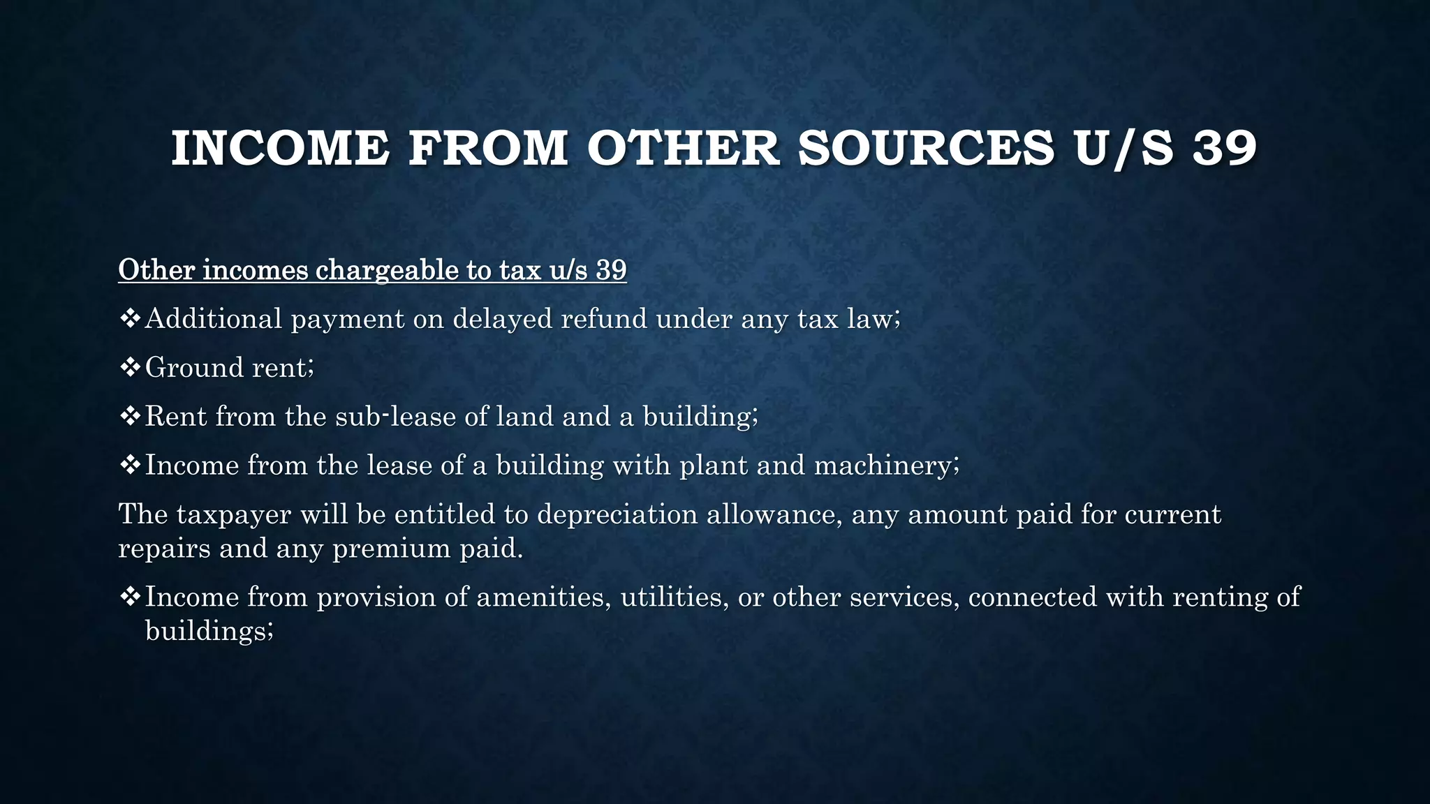 Income other sources | PPTX