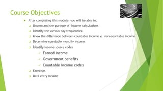 Non Countable Income Income presentation | PPTX
