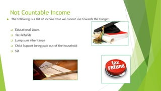 Non Countable Income Income presentation | PPTX
