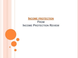 Income protectionFromIncome Protection Review 