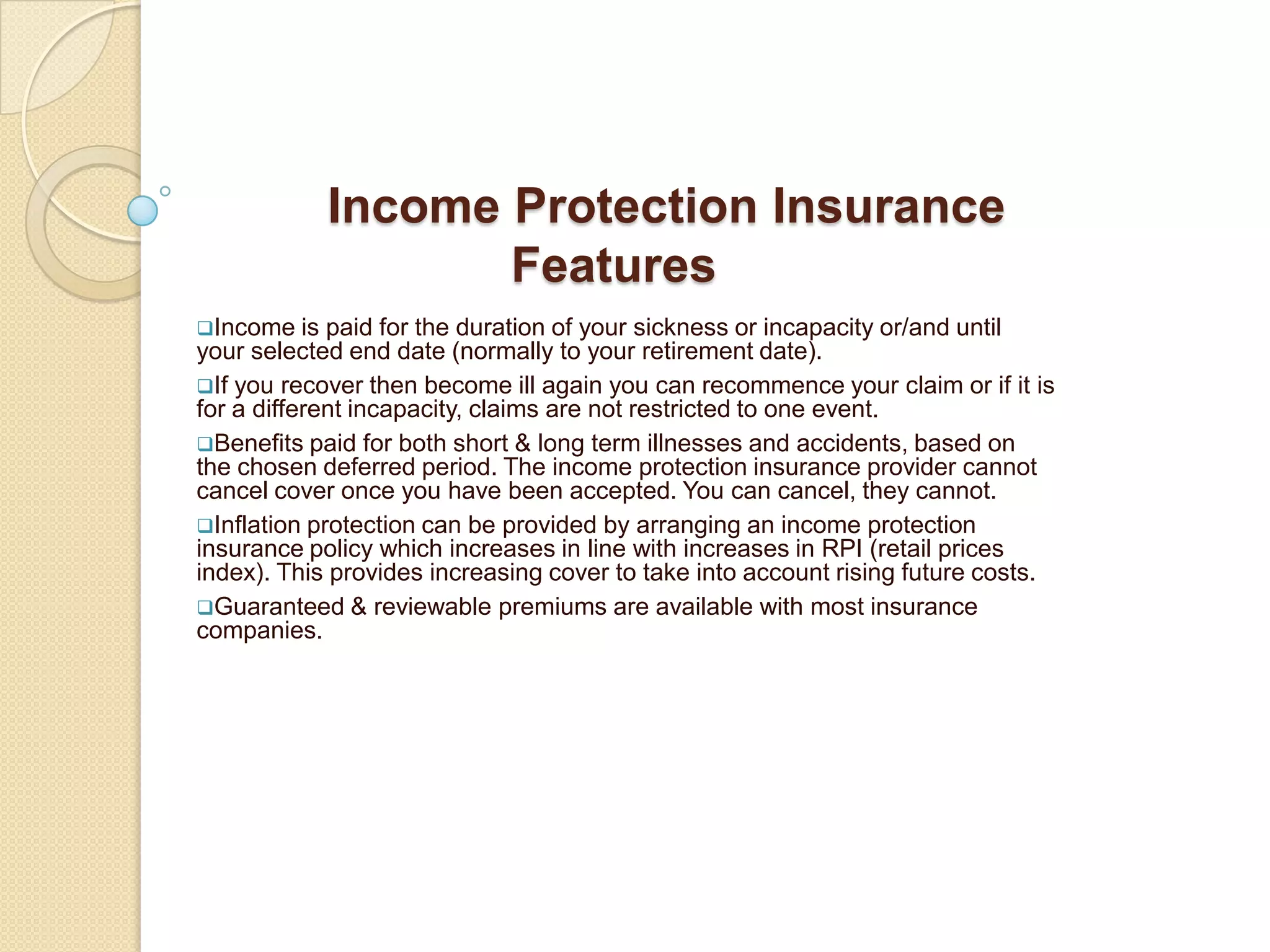 protection insurance PPT