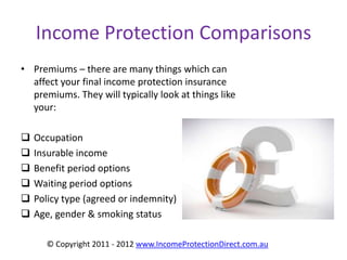Income protection insurance | PPTX