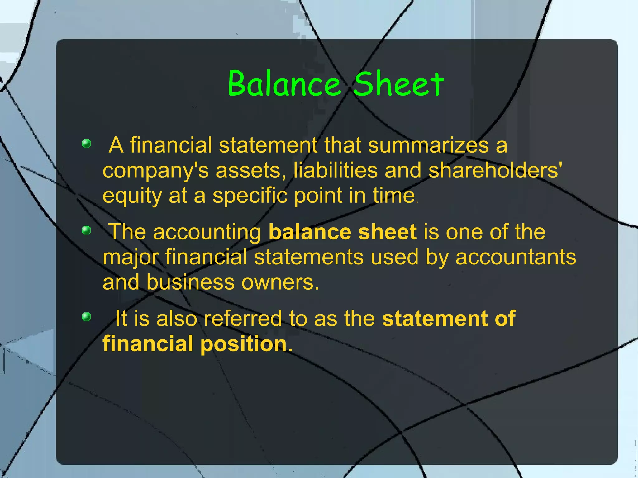 income-statement-balance-sheet-ppt