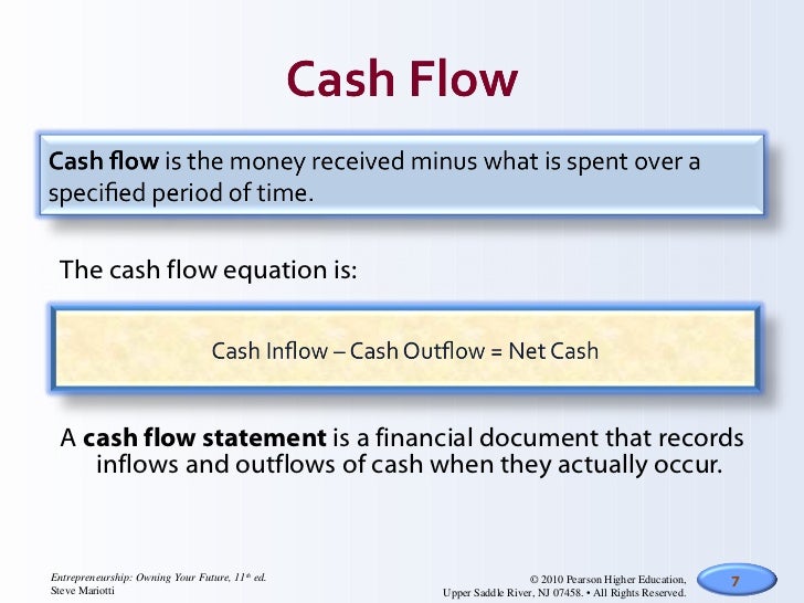 how to calculate cashflow