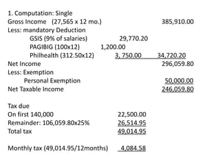 Computation of Income Tax | PPT