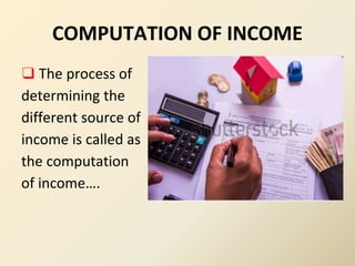 Computation of Income from Business | PPTX