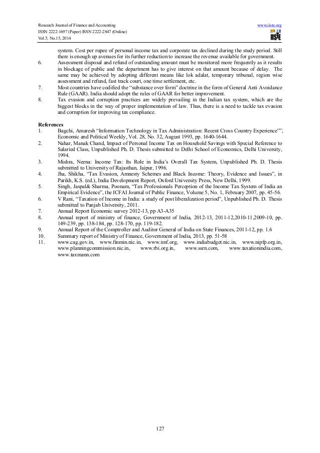 Law of taxation research paper image