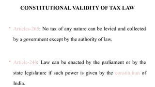 INCOME TAX LAWS AND PRACTICES-1.pptx.... | PPTX