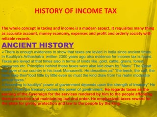 Income tax presentation (1) | PPT