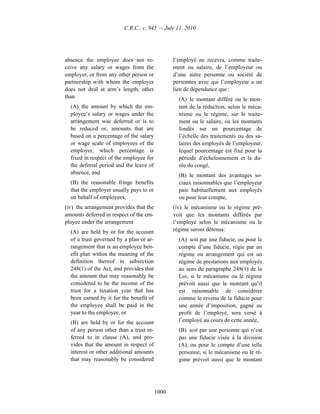 Income tax regulation