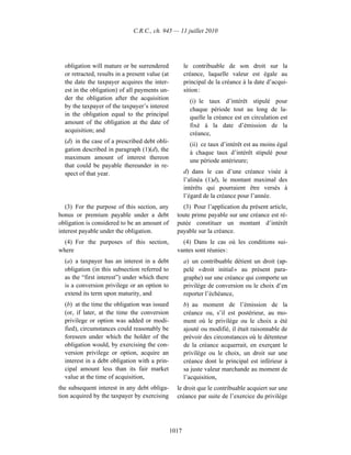 Income tax regulation