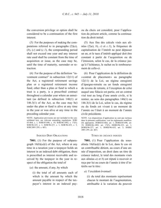 Income tax regulation