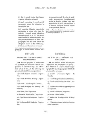 Income tax regulation