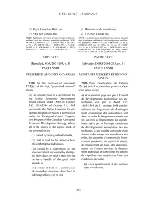 Income tax regulation